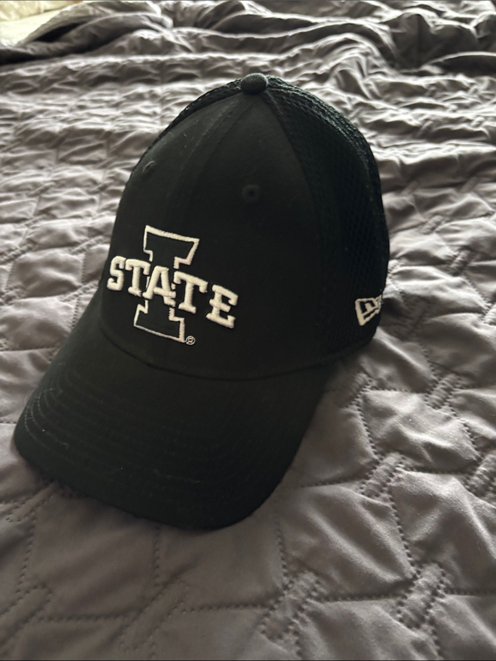Iowa State Cyclones black baseball cap